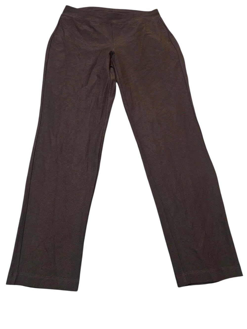 Eileen Fisher Stretch Pants Elastic Waist Viscose Pull On Black S Casual C20.1